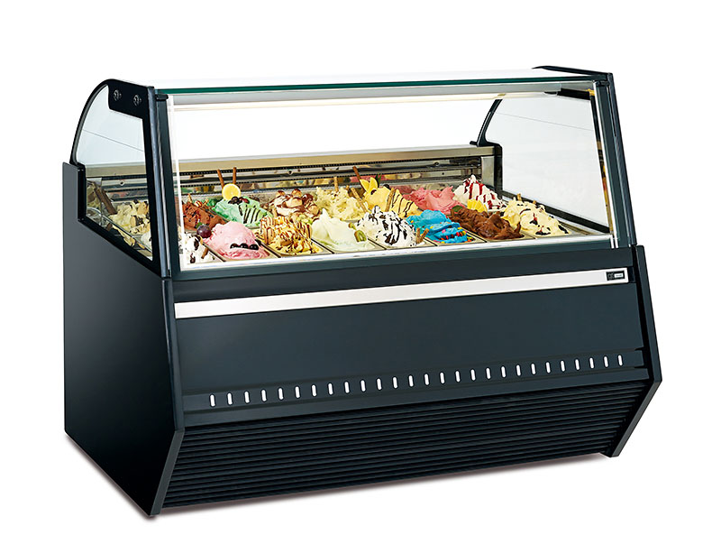 P-Quadro Ice Cream Display Case